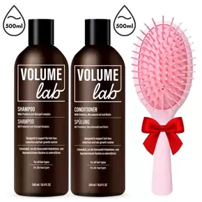 VOLUME LAB – Intenzivní obnovující a zvlhčující sada na vlasy (2x500ml)!